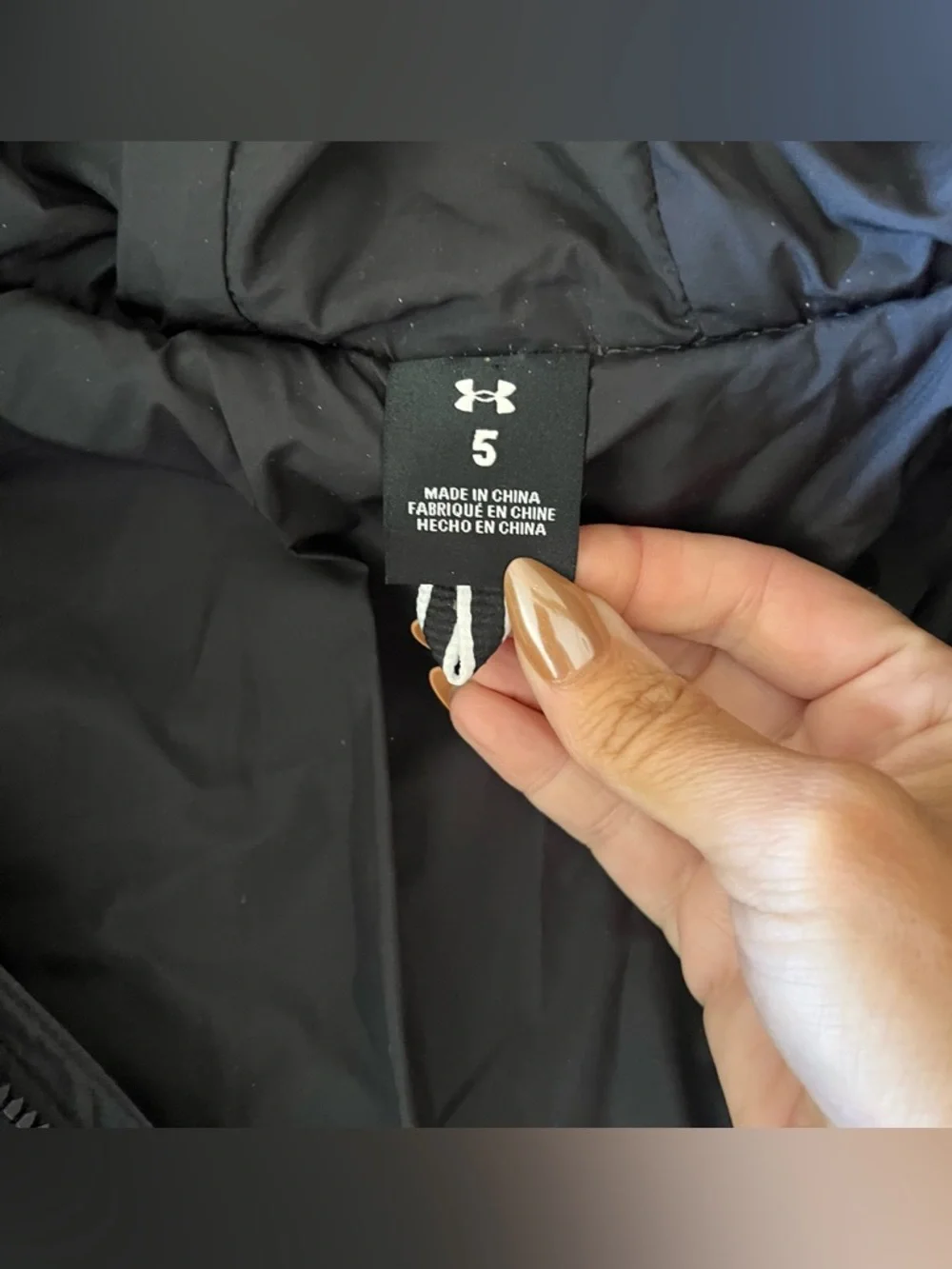 Under Armour faux fur jacket